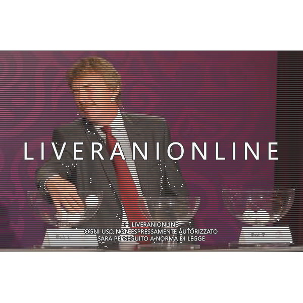 13.10.2011 KRAKOW ULICA POWISLE HOTEL SHERATON LOSOWANIE PAR BARAZOWYCH ELIMINACJI UEFA EURO 2012 POLSKA â€“ UKRAINA DRAW PLAY-OFF NZ. ZBIGNIEW BONIEK ( POLAND SPORT FOOTBALL ) FOTO MATEUSZ TRZUSKOWSKI/CYFRASPORT/NEWSPIX.PL --- Newspix.pl AG ALDO LIVERANI S A S ONLY ITALY *** Local Caption *** www.newspix.pl mail us: info@newspix.pl call us: 0048 022 23 22 222 --- Polish Picture Agency by Ringier Axel Springer Poland