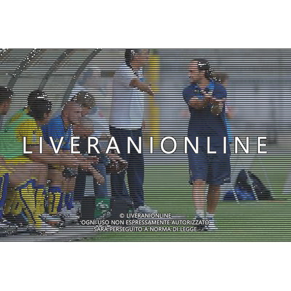 Campionato Lega PRO 1Á Divisione girone A Monza 5-09-2010 Monza - Verona nella foto: l\'allenatore Giuseppe Giannini (Verona) foto Garavaglia - ag. Aldo Liverani sas