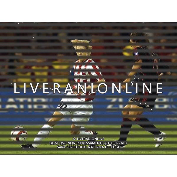 BELGRADO INTERNATIONAL FOOTBALL 22/08/2006 CHAMPIONS LEAGUE 2006-2007 STELLA ROSSA _ AC MILAN A.C. 1-2 NELLA FOTO BASTA - PIRLO ANDREA PH GIAVELLI/AG. ALDO LIVERANI 