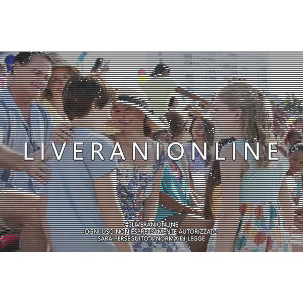 L-r: JIM FITZPATRICK as Max Connellan, NATHAN GAMBLE as Sawyer Nelson, ASHLEY JUDD as Lorraine Nelson and COZI ZUEHLSDORFF as Hazel Haskett in Alcon Entertainment\'s family adventure Dolphin Tale a Warner Bros. Pictures release. © LFI - PHOTOSHOT - AG. ALDO LIVERANI SAS ITALY ONLY