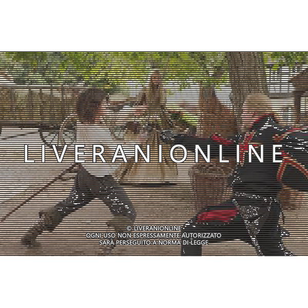 (L to R) LOGAN LERMAN, GABRIELLA WILDE and CARSTEN NORGAARD star in THE THREE MUSKETEERS. © LFI - PHOTOSHOT - AG. ALDO LIVERANI SAS ITALY ONLY FILM: \' I TRE MOSCHETTIERI 3D\' ( 2011)