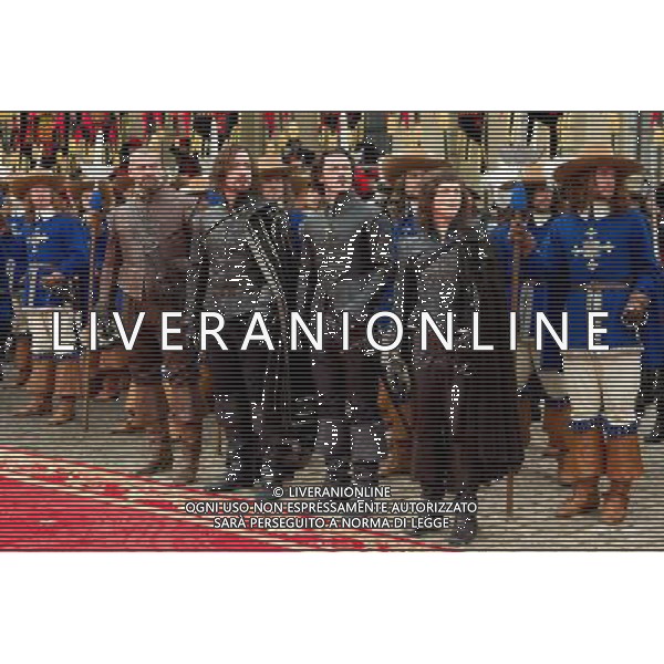 (L to R) RAY STEVENSON, MATTHEW MACFADYEN, LUKE EVANS and LOGAN LERMAN star in THE THREE MUSKETEERS. © LFI - PHOTOSHOT - AG. ALDO LIVERANI SAS ITALY ONLY FILM: \' I TRE MOSCHETTIERI 3D\' ( 2011)