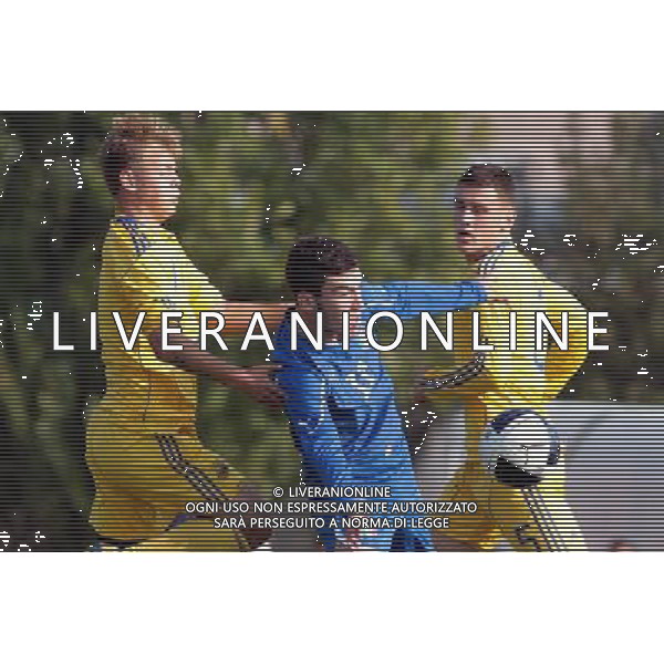 ROSA\' (VI) - Stadio della Padania \' Toni Zen\' CALCIO: Under 18 - Amichevole - Italia vs Ucraina NELLA FOTO:TEMPESTI © Paola Garbuio - Ag. Aldo Liverani sas