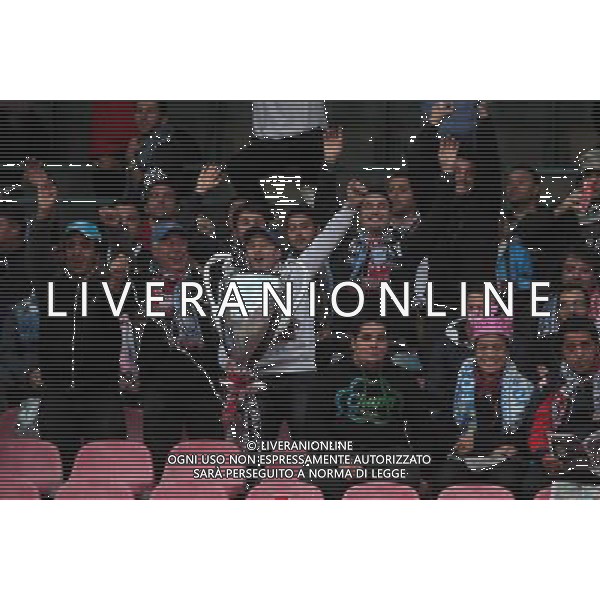 NAPOLI, BAYERN MONACO CHAMPIONS LEAGUE NELLA FOTO: TIFOSI IMPAZZITI PER LA CHAMPIONS FOTO MOSCA- AG LIVERANI