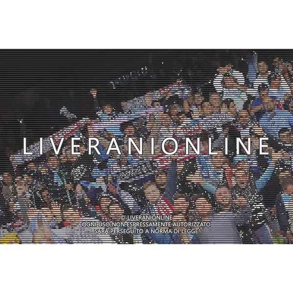 NAPOLI, BAYERN MONACO CHAMPIONS LEAGUE NELLA FOTO: TIFOSI IMPAZZITI PER LA CHAMPIONS FOTO MOSCA- AG.LIVERANI