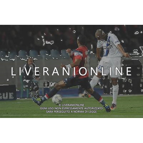 UEFA Champions League 2011/2012 Gruppo B Lile (Francia) - 18.10.2011 Lille-Inter Nella Foto:occasione di douglas maicon /Ph.Vitez-Ag. Aldo Liverani