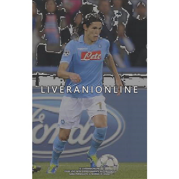 Napoli - 17/10/2011 - Stadio San Paolo - Uefa Champions League 2011/2012 - Fase a gironi (Gruppo A) - Napoli vs Bayern - nella foto: cavani å© Fabrizio Corradetti - Ag. Aldo Liverani sas