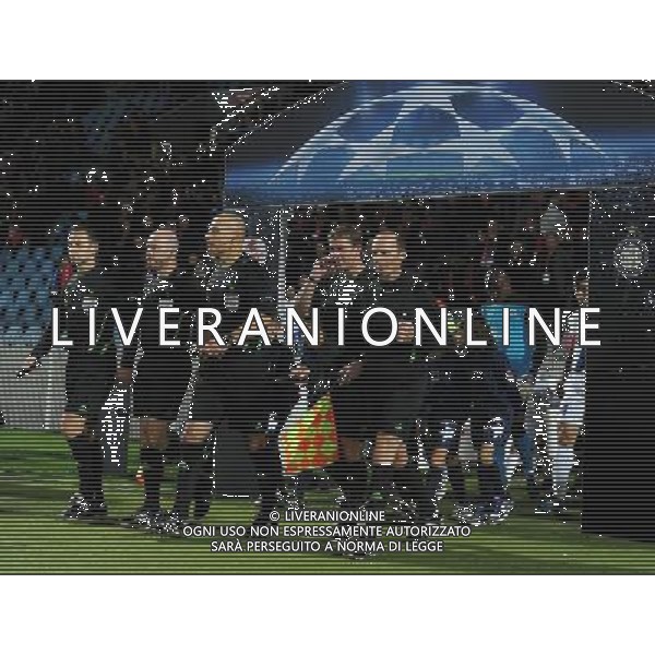 UEFA Champions League 2011/2012 Gruppo B Lile (Francia) - 18.10.2011 Lille-Inter Nella Foto:I cinque Arbitri della UEFA /Ph.Vitez-Ag. Aldo Liverani