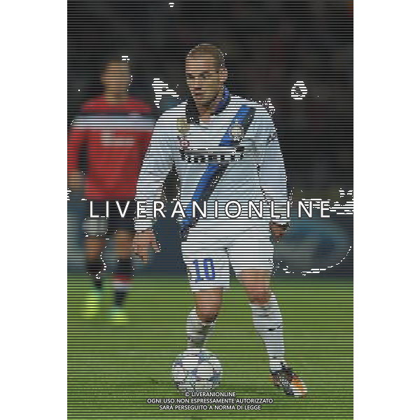 UEFA Champions League 2011/2012 Gruppo B Lile (Francia) - 18.10.2011 Lille-Inter Nella Foto:Wesley Sneijder /Ph.Vitez-Ag. Aldo Liverani