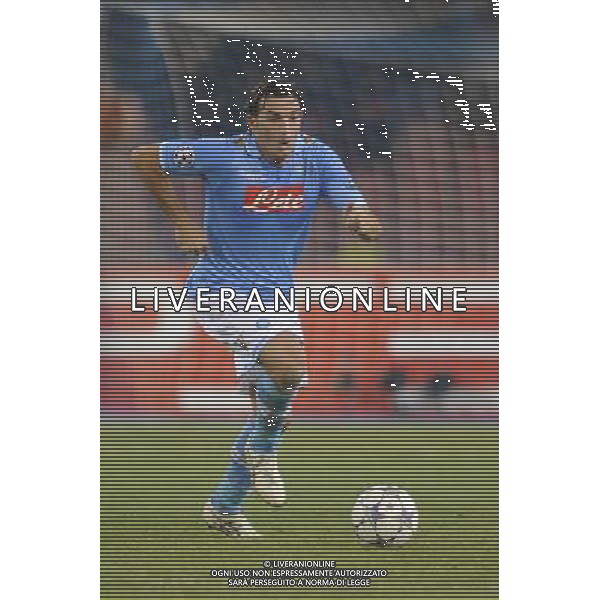 Napoli - 17/10/2011 - Stadio San Paolo - Uefa Champions League 2011/2012 - Fase a gironi (Gruppo A) - Napoli vs Bayern - nella foto: Salvatore Aronica å© Fabrizio Corradetti - Ag. Aldo Liverani sas