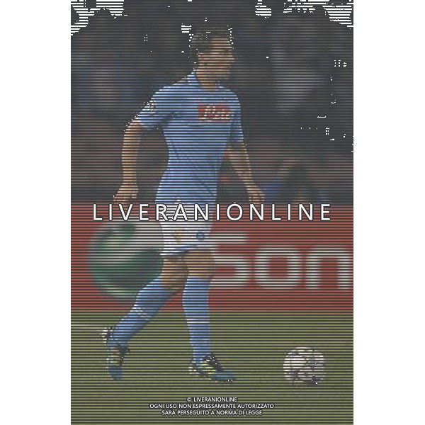 Napoli - 17/10/2011 - Stadio San Paolo - Uefa Champions League 2011/2012 - Fase a gironi (Gruppo A) - Napoli vs Bayern - nella foto: Hugo Campagnaro å© Fabrizio Corradetti - Ag. Aldo Liverani sas