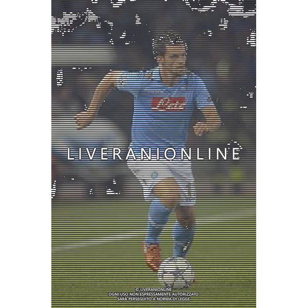Napoli - 17/10/2011 - Stadio San Paolo - Uefa Champions League 2011/2012 - Fase a gironi (Gruppo A) - Napoli vs Bayern - nella foto: Christian Maggio å© Fabrizio Corradetti - Ag. Aldo Liverani sas