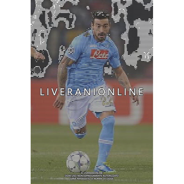 Napoli - 17/10/2011 - Stadio San Paolo - Uefa Champions League 2011/2012 - Fase a gironi (Gruppo A) - Napoli vs Bayern - nella foto: Ezequiel Lavezzi å© Fabrizio Corradetti - Ag. Aldo Liverani sas