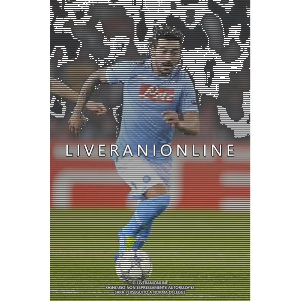 Napoli - 17/10/2011 - Stadio San Paolo - Uefa Champions League 2011/2012 - Fase a gironi (Gruppo A) - Napoli vs Bayern - nella foto: Ezequiel Lavezzi å© Fabrizio Corradetti - Ag. Aldo Liverani sas