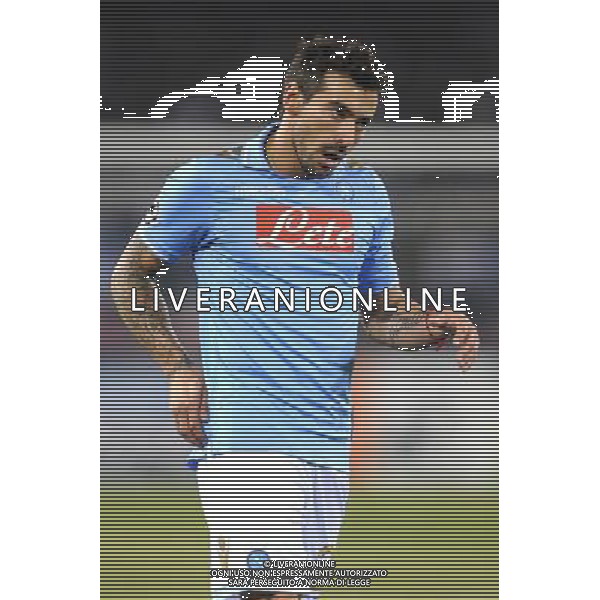 Napoli - 17/10/2011 - Stadio San Paolo - Uefa Champions League 2011/2012 - Fase a gironi (Gruppo A) - Napoli vs Bayern - nella foto: Ezequiel Lavezzi å© Fabrizio Corradetti - Ag. Aldo Liverani sas