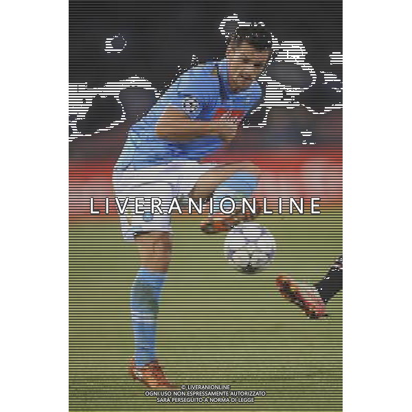 Napoli - 17/10/2011 - Stadio San Paolo - Uefa Champions League 2011/2012 - Fase a gironi (Gruppo A) - Napoli vs Bayern - nella foto: Christian Maggio å© Fabrizio Corradetti - Ag. Aldo Liverani sas