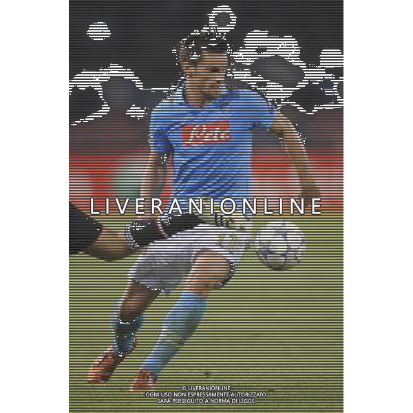 Napoli - 17/10/2011 - Stadio San Paolo - Uefa Champions League 2011/2012 - Fase a gironi (Gruppo A) - Napoli vs Bayern - nella foto: Christian Maggio å© Fabrizio Corradetti - Ag. Aldo Liverani sas