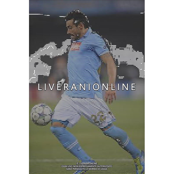 Napoli - 17/10/2011 - Stadio San Paolo - Uefa Champions League 2011/2012 - Fase a gironi (Gruppo A) - Napoli vs Bayern - nella foto: Ezequiel Lavezzi å© Fabrizio Corradetti - Ag. Aldo Liverani sas