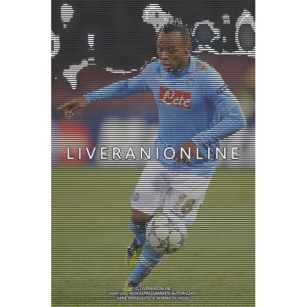 Napoli - 17/10/2011 - Stadio San Paolo - Uefa Champions League 2011/2012 - Fase a gironi (Gruppo A) - Napoli vs Bayern - nella foto: Juan Zuniga å© Fabrizio Corradetti - Ag. Aldo Liverani sas