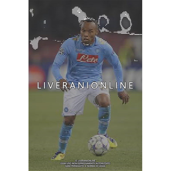 Napoli - 17/10/2011 - Stadio San Paolo - Uefa Champions League 2011/2012 - Fase a gironi (Gruppo A) - Napoli vs Bayern - nella foto: Juan Zuniga å© Fabrizio Corradetti - Ag. Aldo Liverani sas