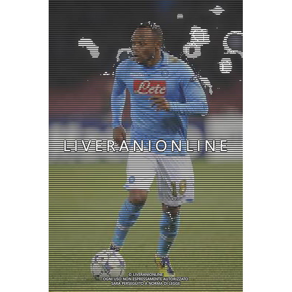 Napoli - 17/10/2011 - Stadio San Paolo - Uefa Champions League 2011/2012 - Fase a gironi (Gruppo A) - Napoli vs Bayern - nella foto: Juan Zuniga å© Fabrizio Corradetti - Ag. Aldo Liverani sas