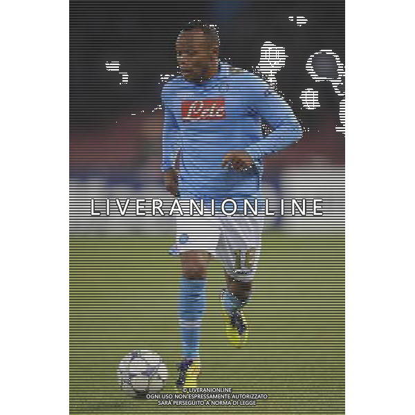 Napoli - 17/10/2011 - Stadio San Paolo - Uefa Champions League 2011/2012 - Fase a gironi (Gruppo A) - Napoli vs Bayern - nella foto: Juan Zuniga å© Fabrizio Corradetti - Ag. Aldo Liverani sas
