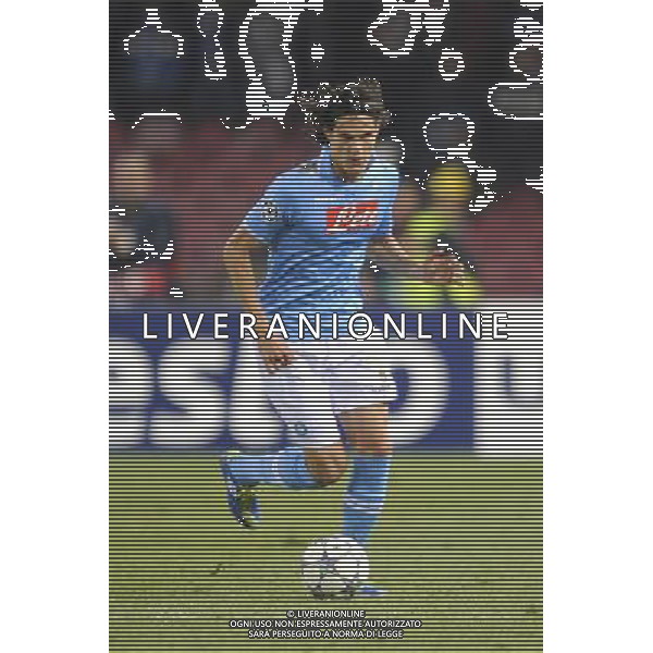 Napoli - 17/10/2011 - Stadio San Paolo - Uefa Champions League 2011/2012 - Fase a gironi (Gruppo A) - Napoli vs Bayern - nella foto: Edinson Cavani å© Fabrizio Corradetti - Ag. Aldo Liverani sas