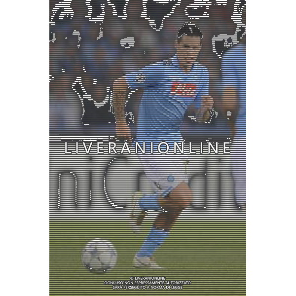 Napoli - 17/10/2011 - Stadio San Paolo - Uefa Champions League 2011/2012 - Fase a gironi (Gruppo A) - Napoli vs Bayern - nella foto: Marek Hamsik å© Fabrizio Corradetti - Ag. Aldo Liverani sas
