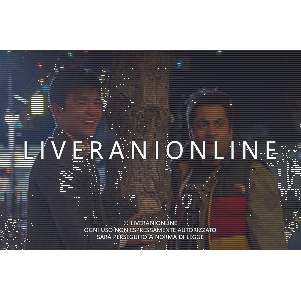 (L-r) JOHN CHO as Harold and KAL PENN as Kumar in New Line CinemaÕs and Mandate PicturesÕ comedy ÒA VERY HAROLD \' KUMAR 3D CHRISTMAS,Ó a Warner Bros. Pictures release.