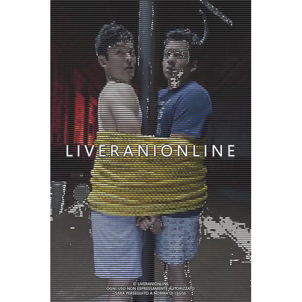(L-r) JOHN CHO as Harold and KAL PENN as Kumar in New Line CinemaÕs and Mandate PicturesÕ comedy ÒA VERY HAROLD \' KUMAR 3D CHRISTMAS,Ó a Warner Bros. Pictures release.