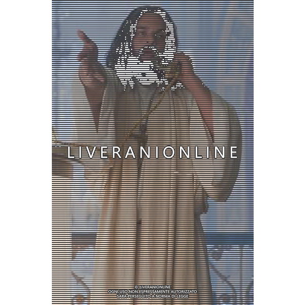 JAKE JOHNSON as Jesus in New Line CinemaÕs and Mandate PicturesÕ comedy ÒA VERY HAROLD \' KUMAR 3D CHRISTMAS,Ó a Warner Bros. Pictures release.