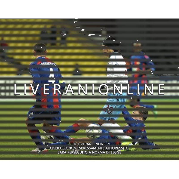 UEFA Champions League Group B soccer match between CSKA Moscow and Trabzonspor at Luzhniki stadium in Moscow, Russia, 18 October 2011. Pictured: Gustavo Colman of Trabzonspor. LIGA MISTRZOW SEZON 2011/2012 PILKA NOZNA CSKA MOSKWA vs TRABZONSPOR FOT.SESKIM PHOTO/NEWSPIX.PL TURKEY, GERMANY, AUSTRIA AND UK OUT !!! --- Newspix.pl CSKA Moscow and Trabzonspor champions league ©AG ALDO LIVERANI SAS ITALY ONLY *** Local Caption *** .