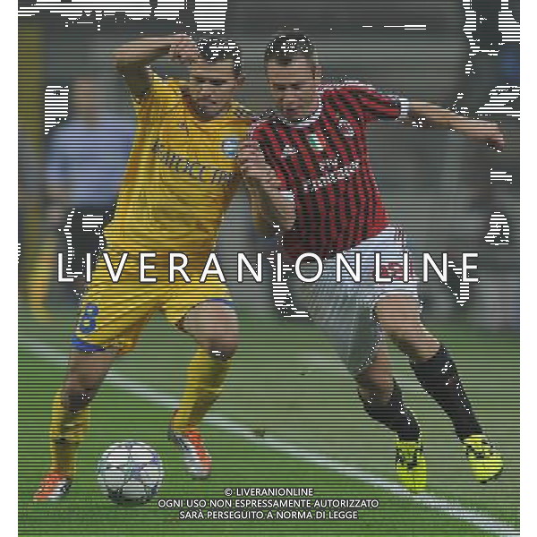 UEFA Champions League 2011/2012 Gruppo H Milano - 19.10.2011 Milan-Bate Borisov Nella Foto: antonio cassano-volodko /Ph.Vitez-Ag. Aldo Liverani