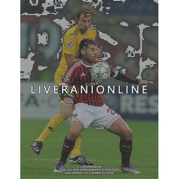 UEFA Champions League 2011/2012 Gruppo H Milano - 19.10.2011 Milan-Bate Borisov Nella Foto:bressan e antonio nocerino /Ph.Vitez-Ag. Aldo Liverani