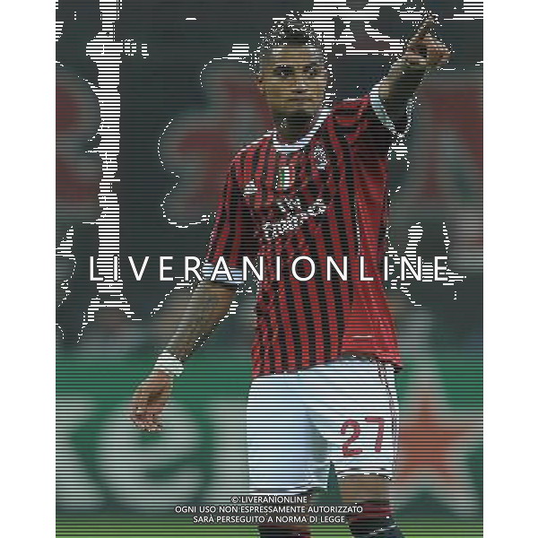 UEFA Champions League 2011/2012 Gruppo H Milano - 19.10.2011 Milan-Bate Borisov Nella Foto: esultanza dopo il gol di prince boateng /Ph.Vitez-Ag. Aldo Liverani