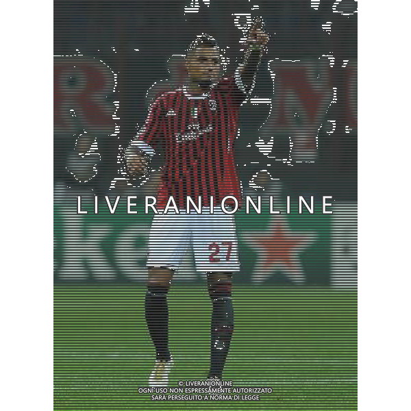 UEFA Champions League 2011/2012 Gruppo H Milano - 19.10.2011 Milan-Bate Borisov Nella Foto: esultanza dopo il gol di prince boateng /Ph.Vitez-Ag. Aldo Liverani