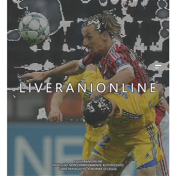 UEFA Champions League 2011/2012 Gruppo H Milano - 19.10.2011 Milan-Bate Borisov Nella Foto: zlatan ibrahimovic-simic /Ph.Vitez-Ag. Aldo Liverani