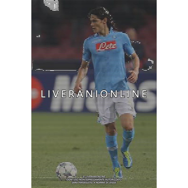 NAPOLI CALCIO NELLA FOTO: EDINSON CAVANI FOTO MOSCA- AG.LIVERANI