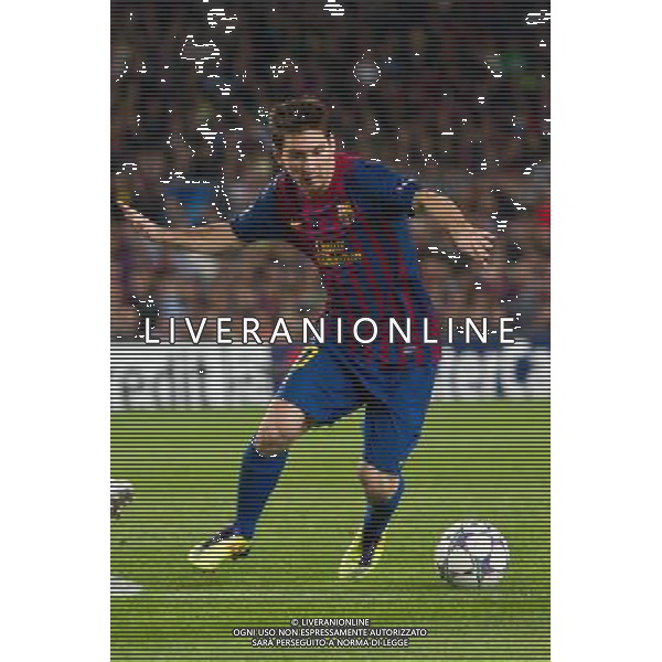 19/10/2011 BARCELLONA CHAMPIONS LEAGUE BARCELLONA VIKTORIA PLZEN NELLA FOTO Lionel Messi PH.AG ALDO LIVERANI SAS