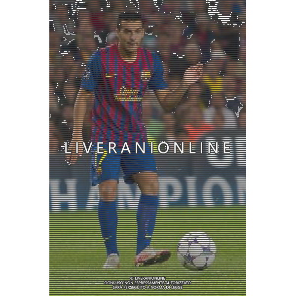 19/10/2011 BARCELLONA CHAMPIONS LEAGUE BARCELLONA VIKTORIA PLZEN NELLA FOTO Pedro Rodriguez PH.AG ALDO LIVERANI SAS