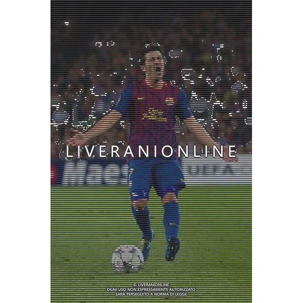 19/10/2011 BARCELLONA CHAMPIONS LEAGUE BARCELLONA VIKTORIA PLZEN NELLA FOTO DAVID VILLA PH.AG ALDO LIVERANI SAS