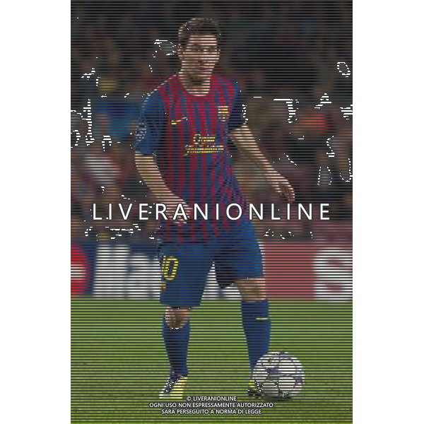 19/10/2011 BARCELLONA CHAMPIONS LEAGUE BARCELLONA VIKTORIA PLZEN NELLA FOTO Lionel Messi PH.AG ALDO LIVERANI SAS