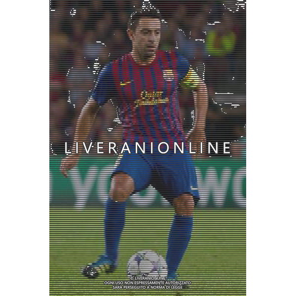 19/10/2011 BARCELLONA CHAMPIONS LEAGUE BARCELLONA VIKTORIA PLZEN NELLA FOTO XAVI HERNANDEZ PH.AG ALDO LIVERANI SAS
