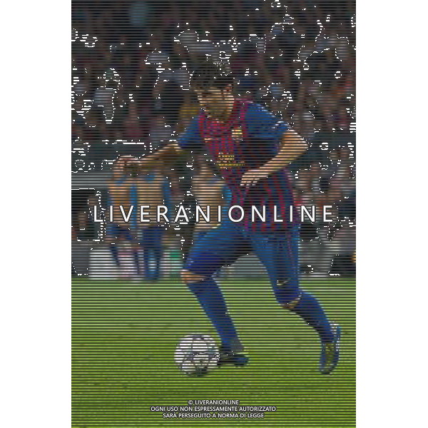 19/10/2011 BARCELLONA CHAMPIONS LEAGUE BARCELLONA VIKTORIA PLZEN NELLA FOTO David Villa PH.AG ALDO LIVERANI SAS