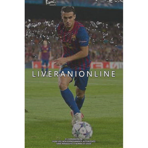 19/10/2011 BARCELLONA CHAMPIONS LEAGUE BARCELLONA VIKTORIA PLZEN NELLA FOTO Pedro Rodriguez PH.AG ALDO LIVERANI SAS