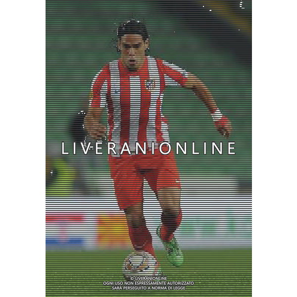 UEFA Europa League 2011/2012 Gruppo I Udine - 20.10.2011 Udinese-Atletico Madrid Nella Foto:falcao /Ph.Vitez-Ag. Aldo Liverani