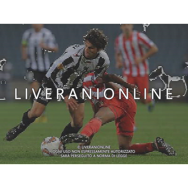 UEFA Europa League 2011/2012 Gruppo I Udine - 20.10.2011 Udinese-Atletico Madrid Nella Foto:fabbrini-miranda /Ph.Vitez-Ag. Aldo Liverani