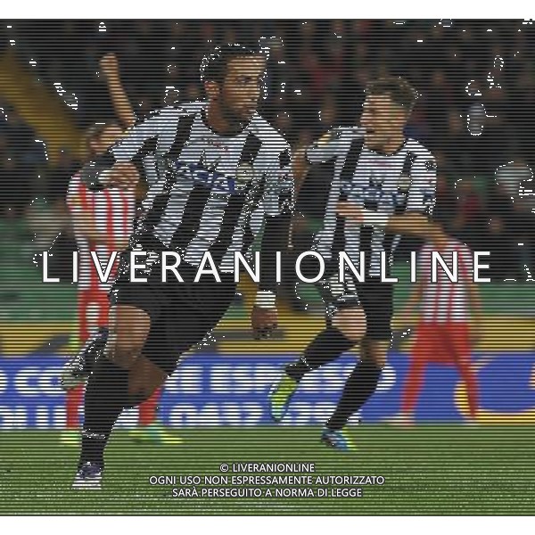 UEFA Europa League 2011/2012 Gruppo I Udine - 20.10.2011 Udinese-Atletico Madrid Nella Foto:benatia esulta /Ph.Vitez-Ag. Aldo Liverani