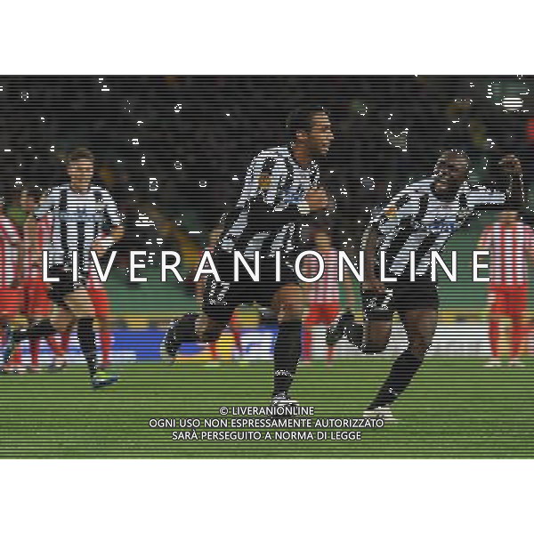 UEFA Europa League 2011/2012 Gruppo I Udine - 20.10.2011 Udinese-Atletico Madrid Nella Foto:benatia esulta /Ph.Vitez-Ag. Aldo Liverani