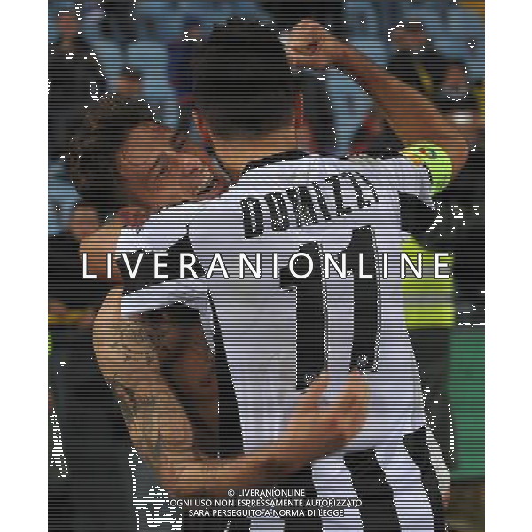 UEFA Europa League 2011/2012 Gruppo I Udine - 20.10.2011 Udinese-Atletico Madrid Nella Foto:floro flores esulta /Ph.Vitez-Ag. Aldo Liverani